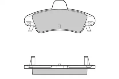 Комплект тормозных колодок, дисковый тормоз E.T.F. купить