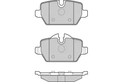 Комплект тормозных колодок, дисковый тормоз E.T.F. купить