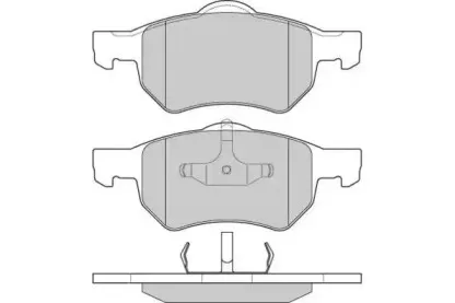 Комплект тормозных колодок, дисковый тормоз E.T.F. купить