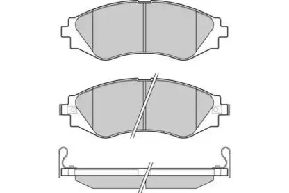 Комплект тормозных колодок, дисковый тормоз E.T.F. купить