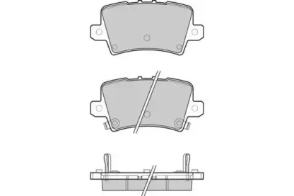 Комплект тормозных колодок, дисковый тормоз E.T.F. купить