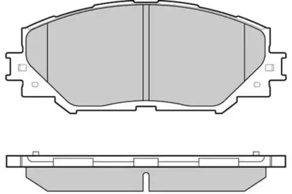 Комплект тормозных колодок, дисковый тормоз E.T.F. купить