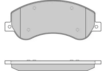 Комплект тормозных колодок, дисковый тормоз E.T.F. купить