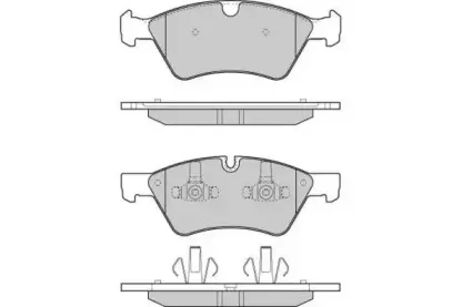 Комплект тормозных колодок, дисковый тормоз E.T.F. купить