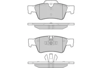 Комплект тормозных колодок, дисковый тормоз E.T.F. купить