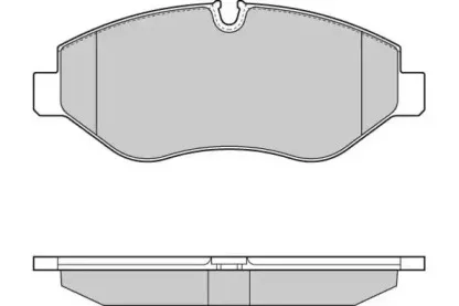 Комплект тормозных колодок, дисковый тормоз E.T.F. купить