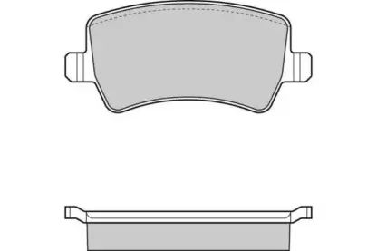 Комплект тормозных колодок, дисковый тормоз E.T.F. купить