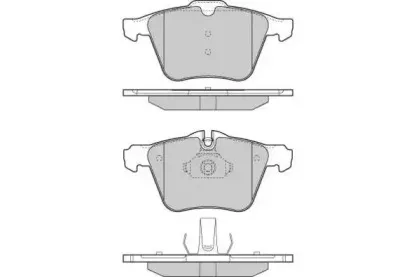 Комплект тормозных колодок, дисковый тормоз E.T.F. купить