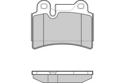 Комплект тормозных колодок, дисковый тормоз E.T.F. купить