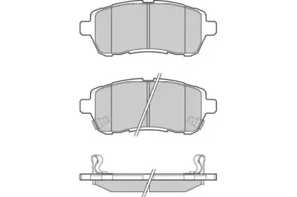 Комплект тормозных колодок, дисковый тормоз E.T.F. купить