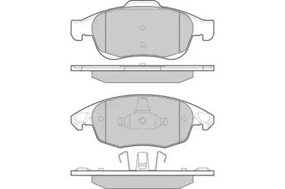 Комплект тормозных колодок, дисковый тормоз E.T.F. купить
