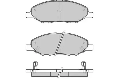 Комплект тормозных колодок, дисковый тормоз E.T.F. купить