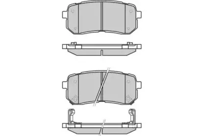 Комплект тормозных колодок, дисковый тормоз E.T.F. купить