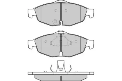 Комплект тормозных колодок, дисковый тормоз E.T.F. купить