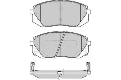 Комплект тормозных колодок, дисковый тормоз E.T.F. купить