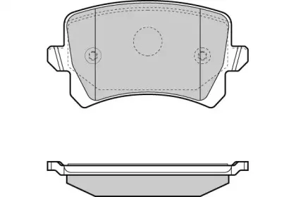 Комплект тормозных колодок, дисковый тормоз E.T.F. купить