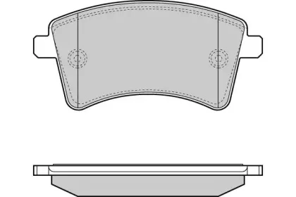 Комплект тормозных колодок, дисковый тормоз E.T.F. купить