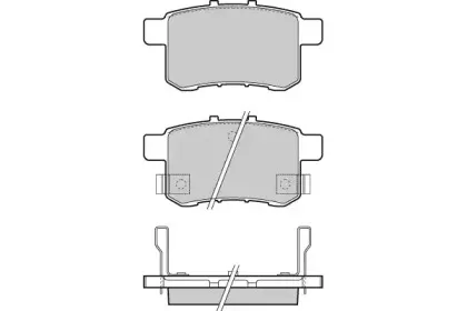 Комплект тормозных колодок, дисковый тормоз E.T.F. купить