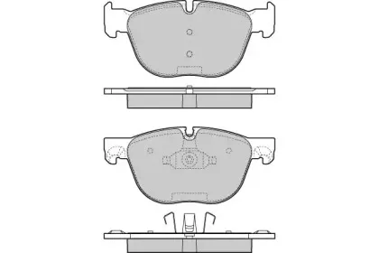 Комплект тормозных колодок, дисковый тормоз E.T.F. купить