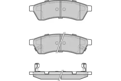 Комплект тормозных колодок, дисковый тормоз E.T.F. купить