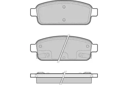 Комплект тормозных колодок, дисковый тормоз E.T.F. купить
