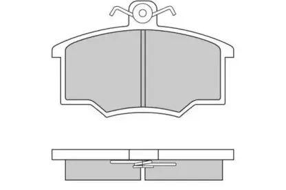 Комплект тормозных колодок, дисковый тормоз E.T.F. купить