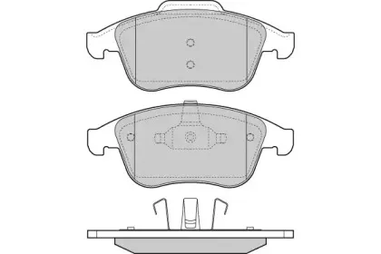 Комплект тормозных колодок, дисковый тормоз E.T.F. купить