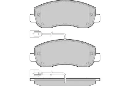 Комплект тормозных колодок, дисковый тормоз E.T.F. купить