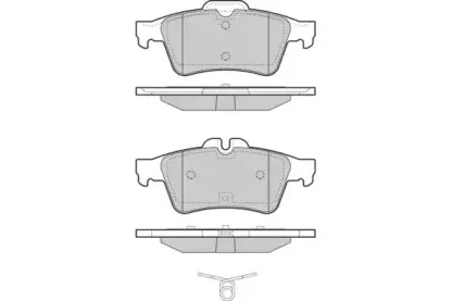 Комплект тормозных колодок, дисковый тормоз E.T.F. купить