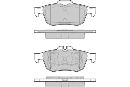 Комплект тормозных колодок, дисковый тормоз E.T.F. купить