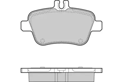 Комплект тормозных колодок, дисковый тормоз E.T.F. купить