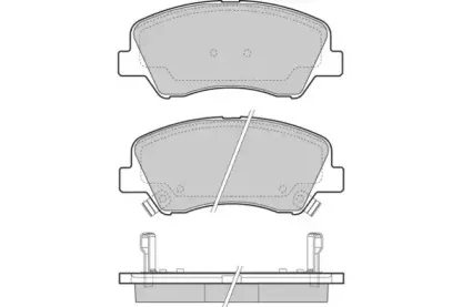 Комплект тормозных колодок, дисковый тормоз E.T.F. купить