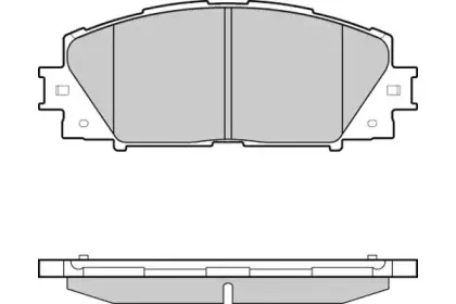 Комплект тормозных колодок, дисковый тормоз E.T.F. купить