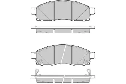 Комплект тормозных колодок, дисковый тормоз E.T.F. купить