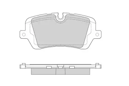 Комплект тормозных колодок, дисковый тормоз E.T.F. купить