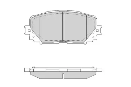Комплект тормозных колодок, дисковый тормоз E.T.F. купить