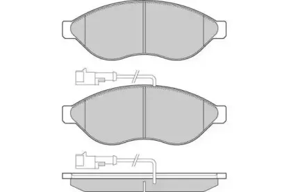 Комплект тормозных колодок, дисковый тормоз E.T.F. купить