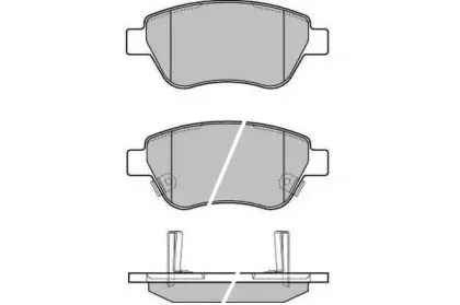 Комплект тормозных колодок, дисковый тормоз E.T.F. купить