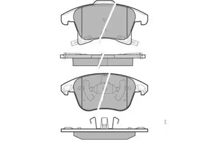 Комплект тормозных колодок, дисковый тормоз E.T.F. купить