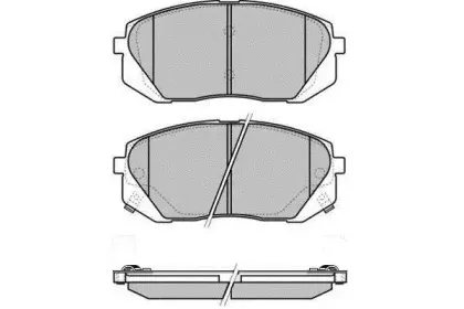 Комплект тормозных колодок, дисковый тормоз E.T.F. купить