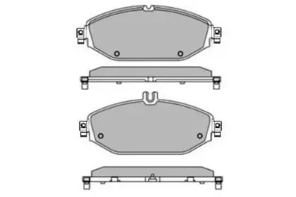 Комплект тормозных колодок, дисковый тормоз E.T.F. купить