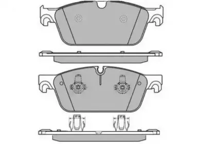 Комплект тормозных колодок, дисковый тормоз E.T.F. купить