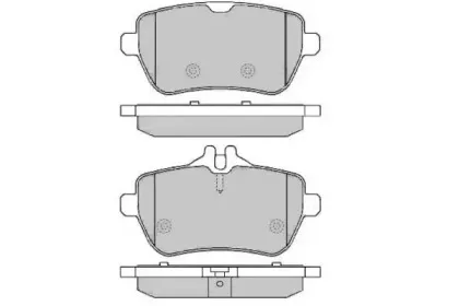 Комплект тормозных колодок, дисковый тормоз E.T.F. купить