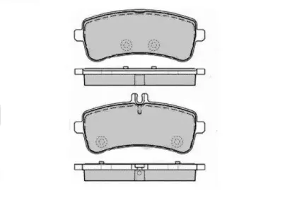 Комплект тормозных колодок, дисковый тормоз E.T.F. купить