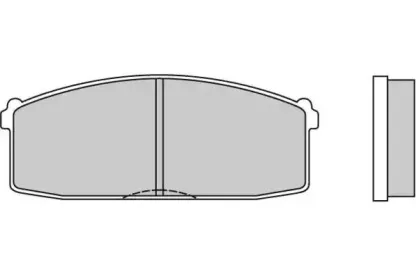 Комплект тормозных колодок, дисковый тормоз E.T.F. купить