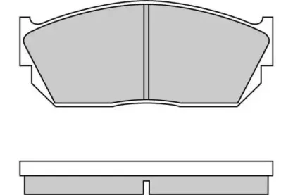 Комплект тормозных колодок, дисковый тормоз E.T.F. купить