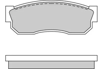 Комплект тормозных колодок, дисковый тормоз E.T.F. купить
