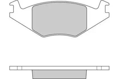 Комплект тормозных колодок, дисковый тормоз E.T.F. купить