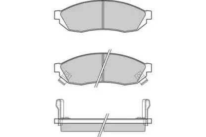 Комплект тормозных колодок, дисковый тормоз E.T.F. купить