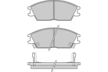 Комплект тормозных колодок, дисковый тормоз E.T.F. купить